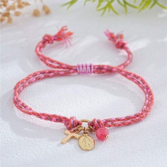 Virgin Mary bracelet Q269 - Picture 1 of 5